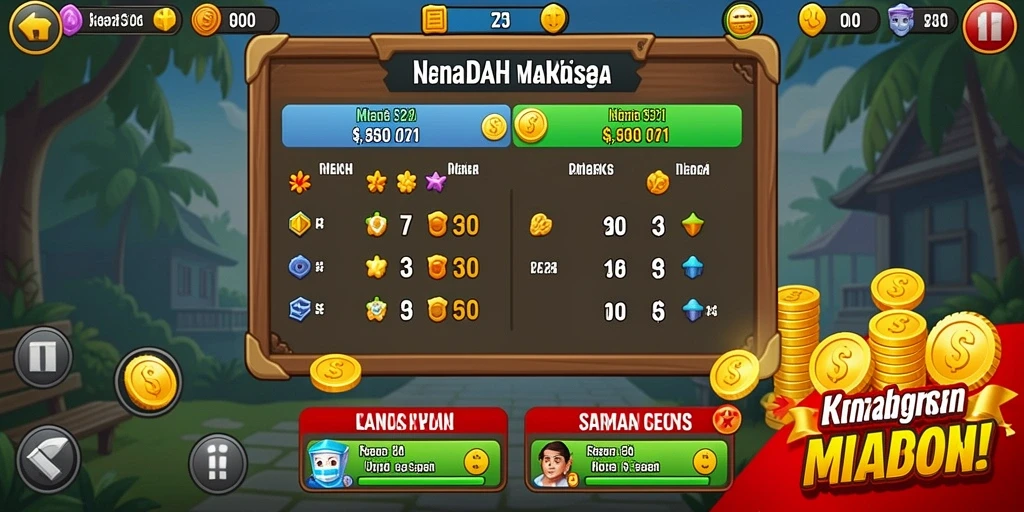 Tampilan antarmuka yang sederhana dan menarik.