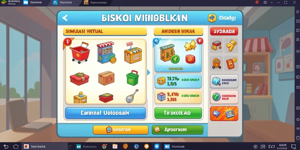 Tampilan antarmuka yang user-friendly dan intuitif.