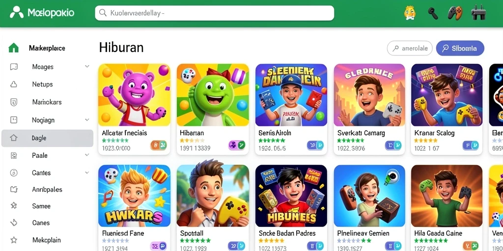 Tampilan antarmuka yang sederhana dan intuitif.