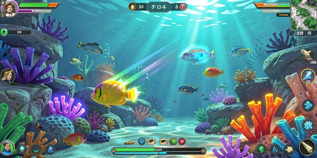 Screenshot menampilkan tampilan antarmuka game yang menarik.