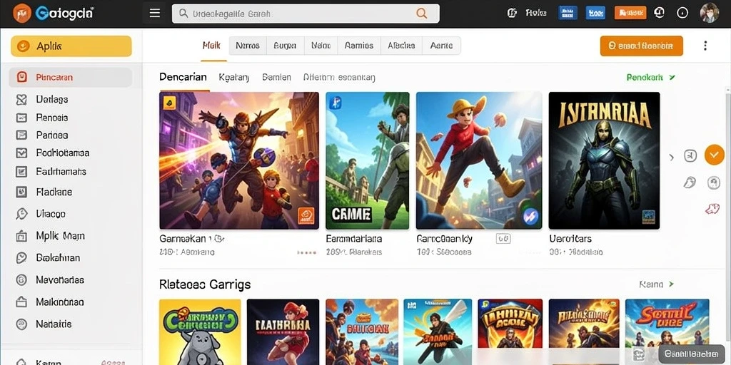 Tampilan awal permainan CINASIPIT yang menarik dan user-friendly.