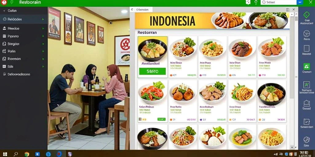 Tampilan utama aplikasi DIREKTURTOTO yang menarik dan modern.