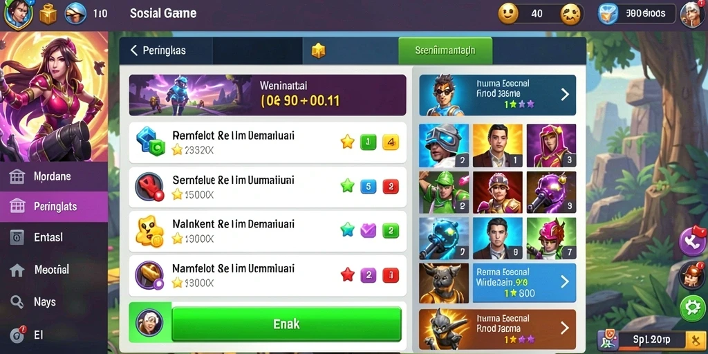 Tampilan antarmuka DUIT8 yang menarik dan user-friendly.