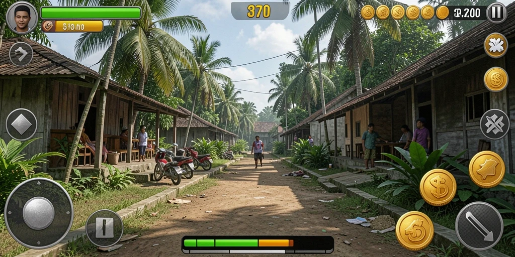 Tampilan grafis yang memukau di ERNITA4D.