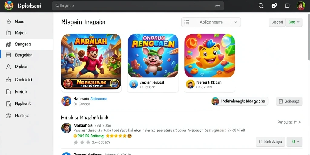 Tampilan menarik pada antarmuka utama EVIP2.