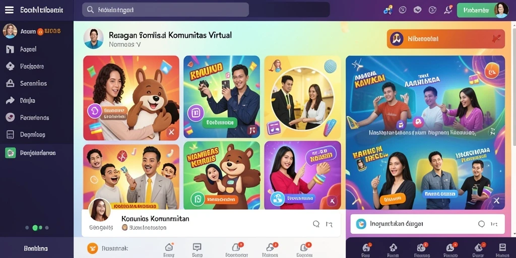 Tampilan antarmuka yang user-friendly dan menarik.