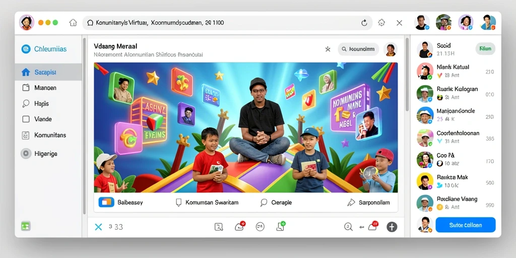 Tampilan antarmuka yang ramah pengguna.