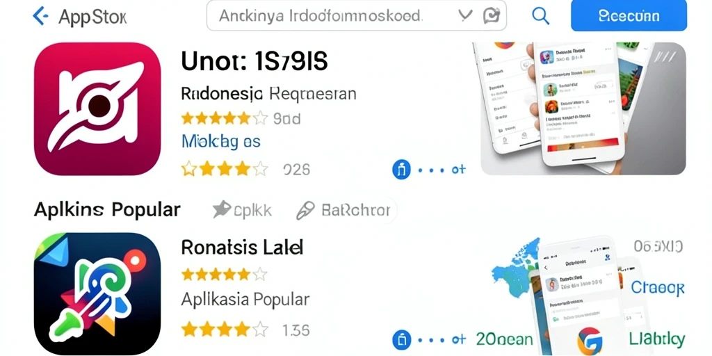 Tangkapan layar menunjukkan tampilan antarmuka yang menarik.