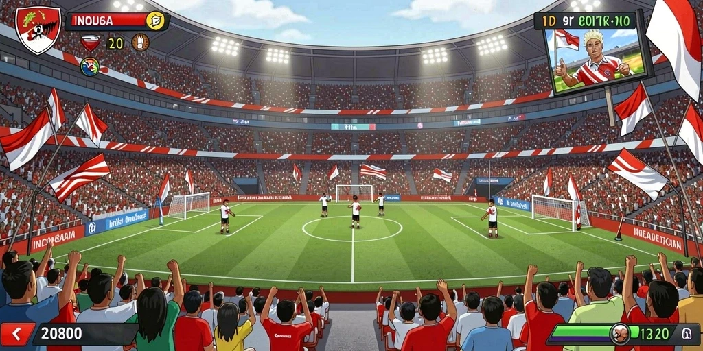 Tampilan antarmuka yang menarik dari LUCKYMINO.