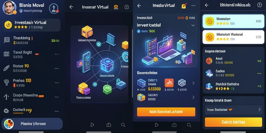 Tampilan antarmuka yang bersih dan user-friendly.