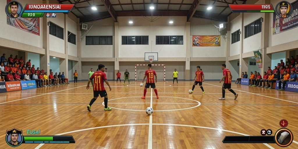 Tampilan awal permainan yang menarik.