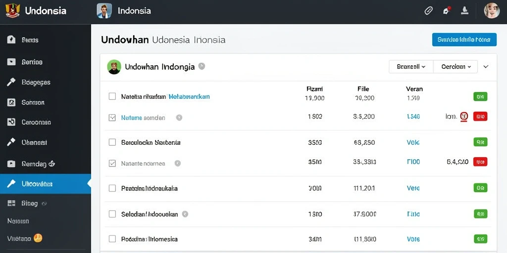 Tampilan awal yang menarik perhatian dengan karakter utama.