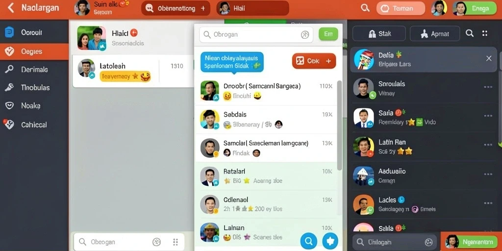 Tampilan awal permainan yang menarik dan user-friendly.